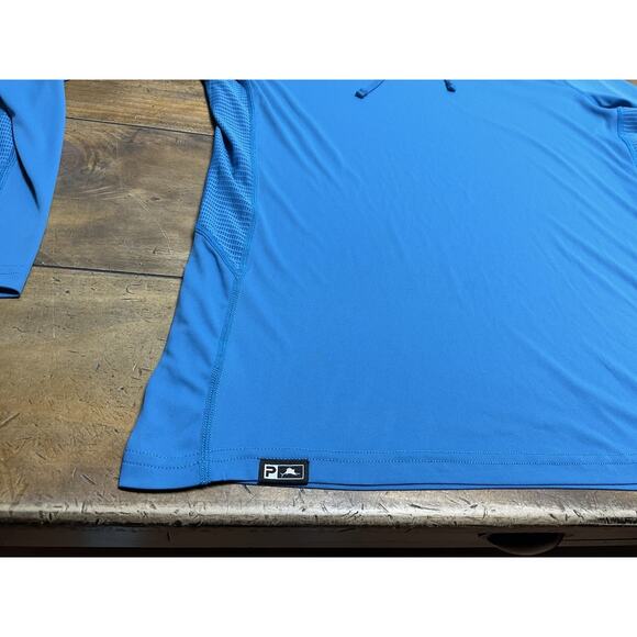 Pelagic Exo Tech Solid Performance Fishing Hoodie Gray Size L - Picture 3 of 14